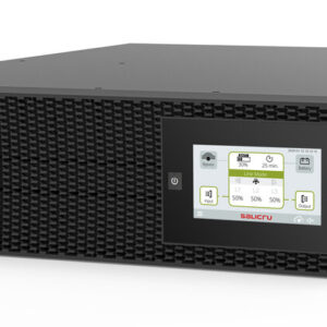 SLC-MULTI-RT3-10-20kVA flexibel configureerbare UPS met IoT in 19"-rack-formaat.